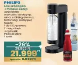 Lite szódagép + Piroska szöгр ADD49018K