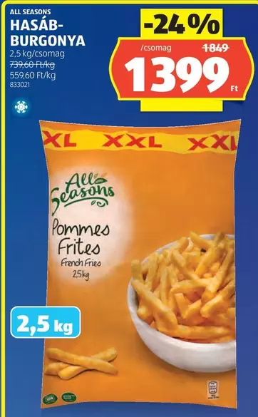 Xxl - HASÁB-BURGONYA