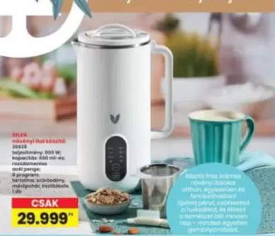 Növényi ital készítő