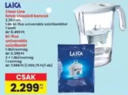 Clear Line fehör vieszűrő kancsó