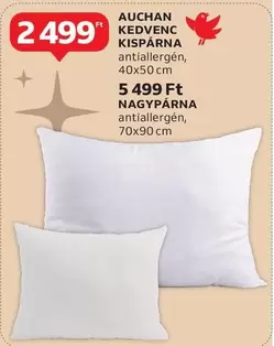 KEDVENC KISPÁRNA, NAGYPÁRNA