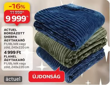 BORDÁZOTT SHERPA ÁGYTAKARÓ