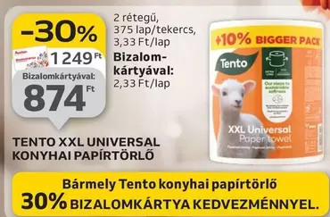Xxl - XXL UNIVERSAL KONYHAI PAPÍRTÖRLŐ