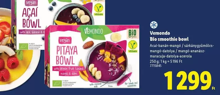 Frozen - Bio smoothie bowl