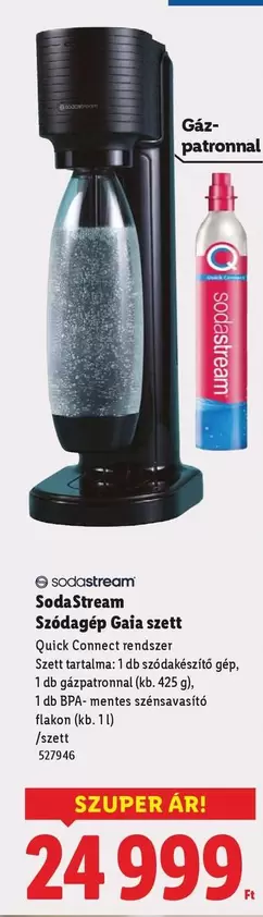 Sodastream - Szódagép Gula szett