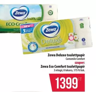 Deluxe toalettpapír, Eco Comfort toalettpapír