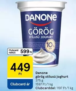görög stílusú joghurt