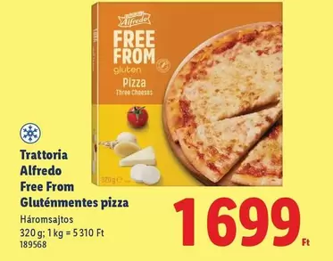 Free From Gluténmentes pizza