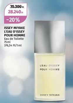 L'EAU D'ISSEY POUR HOMME