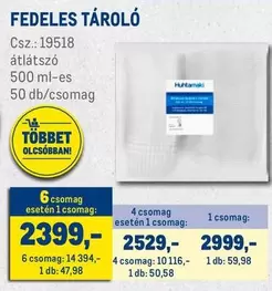 FEDELES TÁROLÓ
