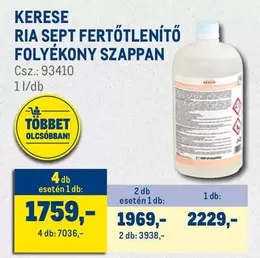 SEPT FERTŐTLENÍTŐ FOLYÉKONY SZAPPAN