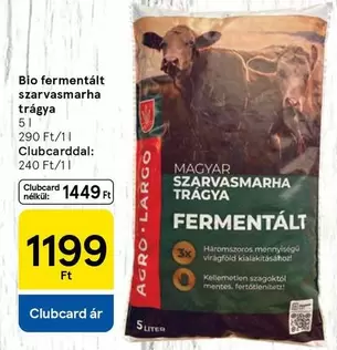 szarvasmarha trágya