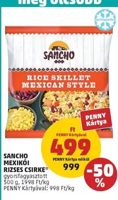 MEXIKÓI RIZSES CSIRKE