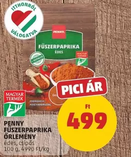 FŰSZERPAPRIKA ŐRLEMÉNY