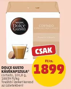 Dolce Gusto - KÁVÉKAPSZULA*