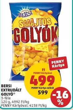 EXTRUDÁLT GOLYÓ