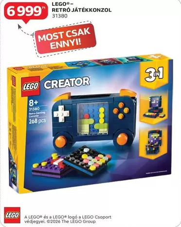 Lego - RETRO JÁTÉKKONZOL 31380