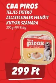 TELJES ÉRTÉKŰ ÁLLATELEDELEK FELNŐTT KUTYÁK SZÁMÁRA