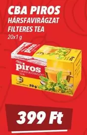 HÁRSFAVIRÁGZAT FILTERES TEA
