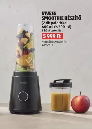 SMOOTHIE KÉSZÍTŐ