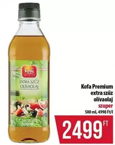 extra szűz olívaolaj