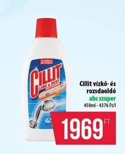 vízkő- és rozsdaoldó