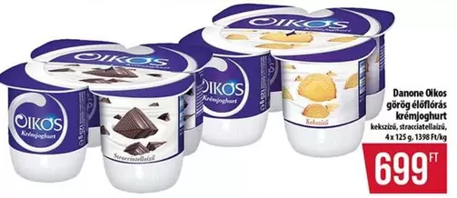 Oikos görög élőflórás krémjoghurt