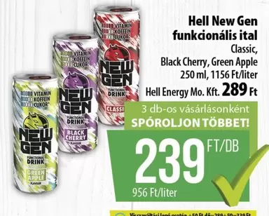 Apple - New Gen funkcionális ital