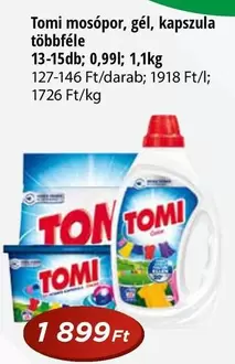 mosópor, gél, kapszula