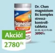 magnézium B6 komplex stressz-kontroll-tabletta