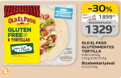 GLUTÉNMENTES TORTILLA