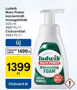 Maxx Power koncentrált mosogatóhab