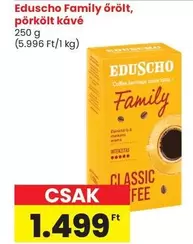 Family őrölt, pörkölt kávé