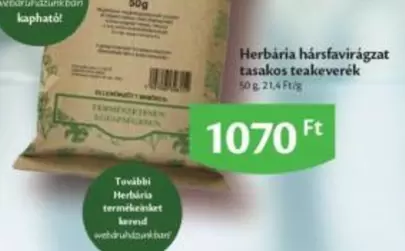 hársfavirágzat tasakos teakeverék