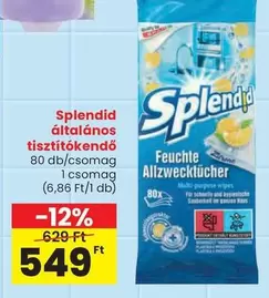 általános tisztítókendő