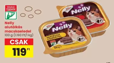 alutálkás macskaeledel