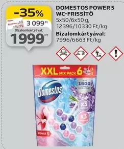 Xxl - POWER 5 WC-FRISSÍTŐ