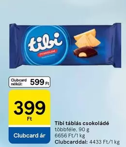 táblás csokoládé