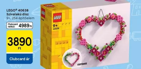 Lego - 40638 Szívalakú dísz