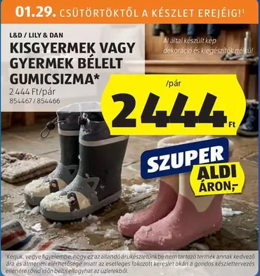 KISGYERMEK VAGY GYERMEK BÉLELT GUMICSIZMA