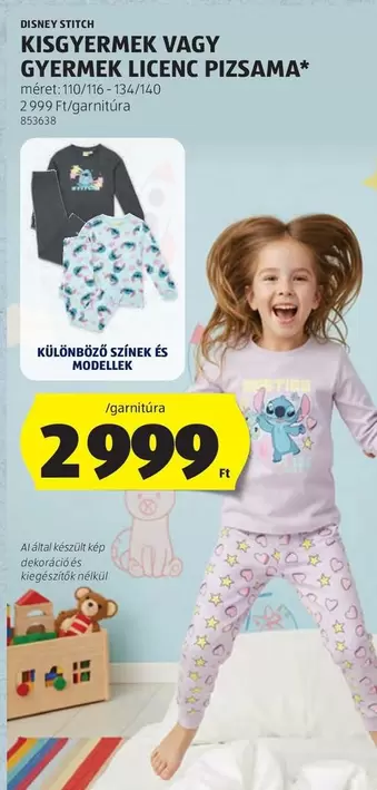 Disney - KISGYERMEK VAGY GYERMEK LICENC PIZSAMA