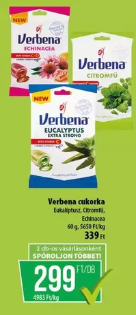 Echinacea - Verbena cukorka