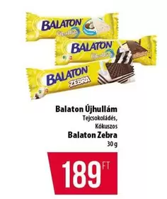 Újhullám Tejescsokoládés, Kókusos, Zebra