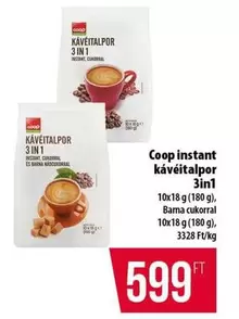 instant kávéitalpor 3in1