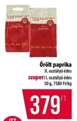 Paprika - Örölt paprika