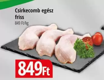 Csirkecomb egész