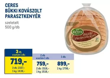 BÜKKI KOVÁSZOLT PARASZTKENYÉR