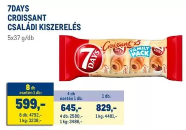 CROISSANT CSALÁDI KISZERELÉS