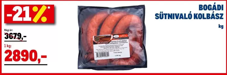 SÜTNIVALÓ KOLBÁSZ
