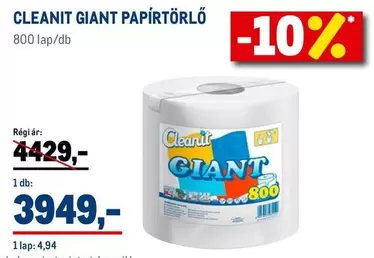 GIANT PAPÍRTÖRLŐ